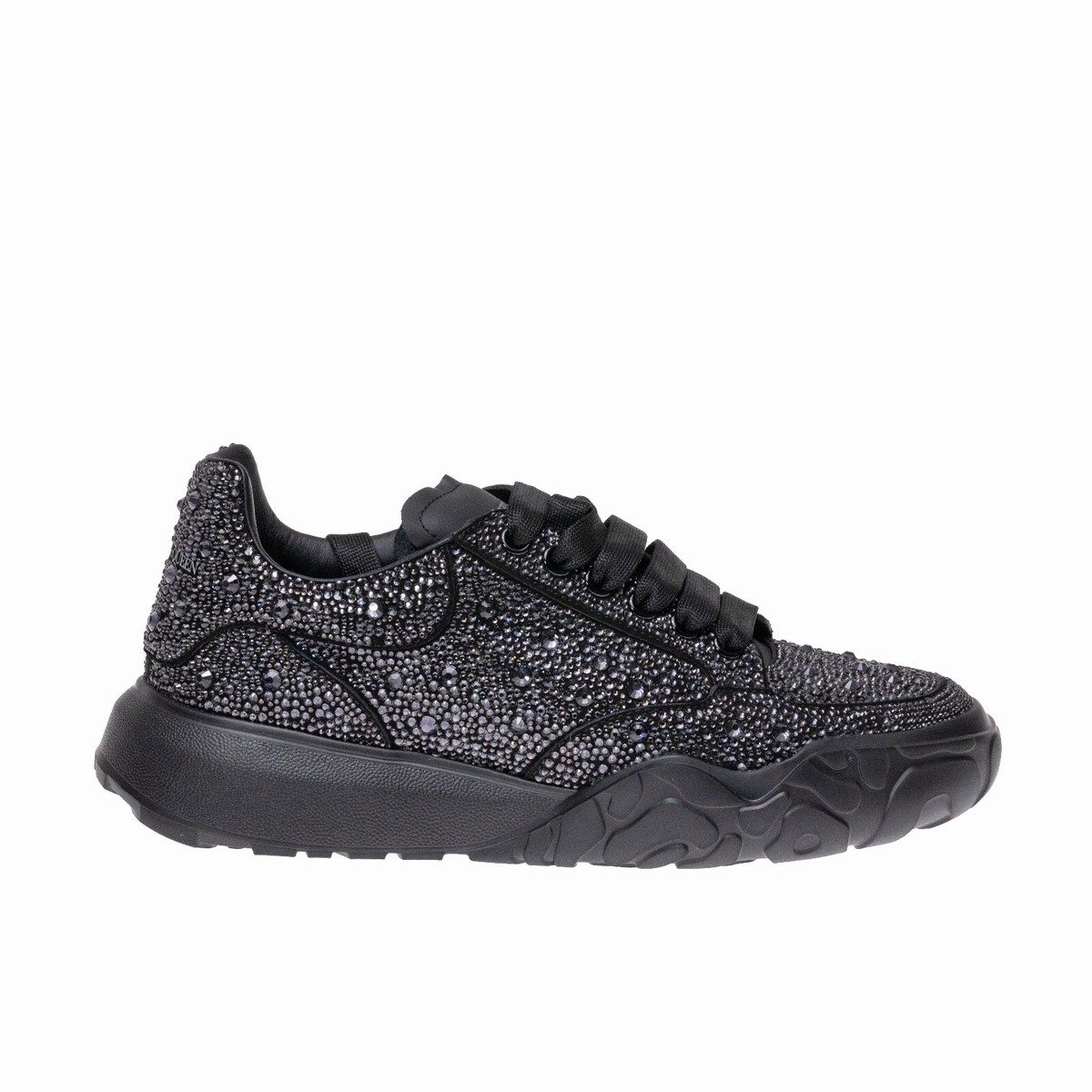 Alexander McQueen Low Top Sneakers Defect (missing rhinestones