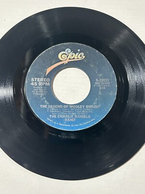 The Charlie Daniels Band - The Legend Of Wooley Swamp / Money - Epic 9-50921