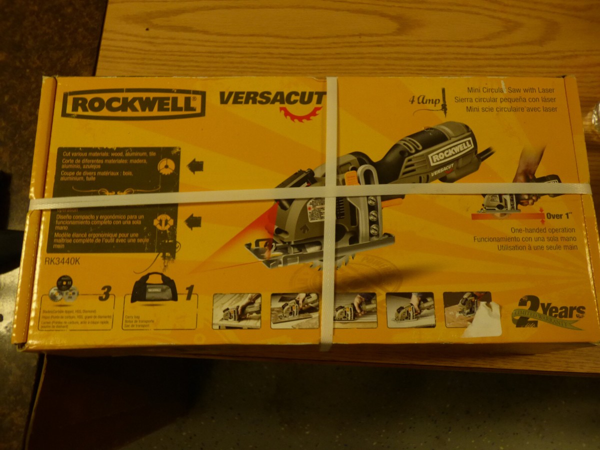Rockwell VersaCut 120V 4Ah Circular Saw RK3440K for sale online