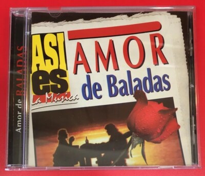 AMOR DE BALADAS by VARIOUS ARTISTS (CD, 1999 - Oye Music Discos - Venezuela) VGC