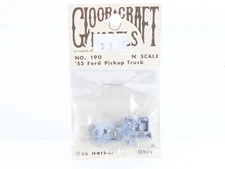 Gloor Craft 190 N Scale '53 Ford PickUP Truck Metal Kit 1:160