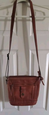 BOC Born Concept Vegan Leather Crossbody Saddle Shoulder Bag 