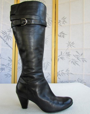 ecco high heel boots