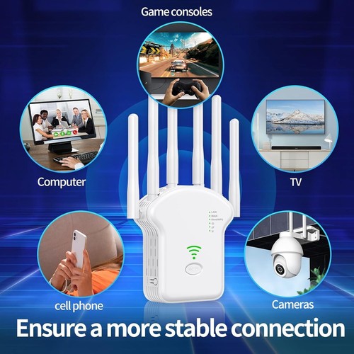 ZREE 5G 2,4G Wireless WLAN Repeater Router Reichweite WIFI Signal Amplifier - Bild 18 von 18