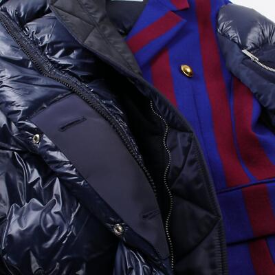 Sacai Down jacket blouson #1 puffer 18-04178 wool Nylon Navy Sacai Down jacket blouson #1 puffer 18-04178 wool Nylon Navy
