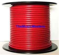 14 Gauge 100' ft Red Auto PRIMARY WIRE 12V Car Boat RV Wiring Power Remote Cable
