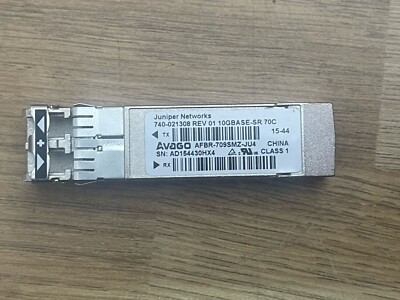 Juniper Networks 740-021308 Juniper 10GE SFP+ SR Modul Avago AFBR-709SMZ-JU4