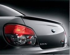 Spoiler For Subaru Wrx Sti Limited 2002-2007 4dr Unpainted Primer New