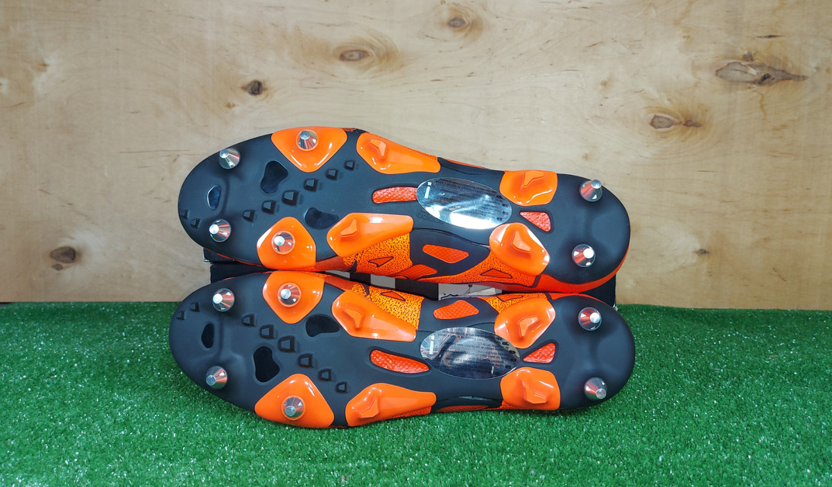 Adidas X 15.1 Leather SG B26974 Orange Rare boots mens Cleats  