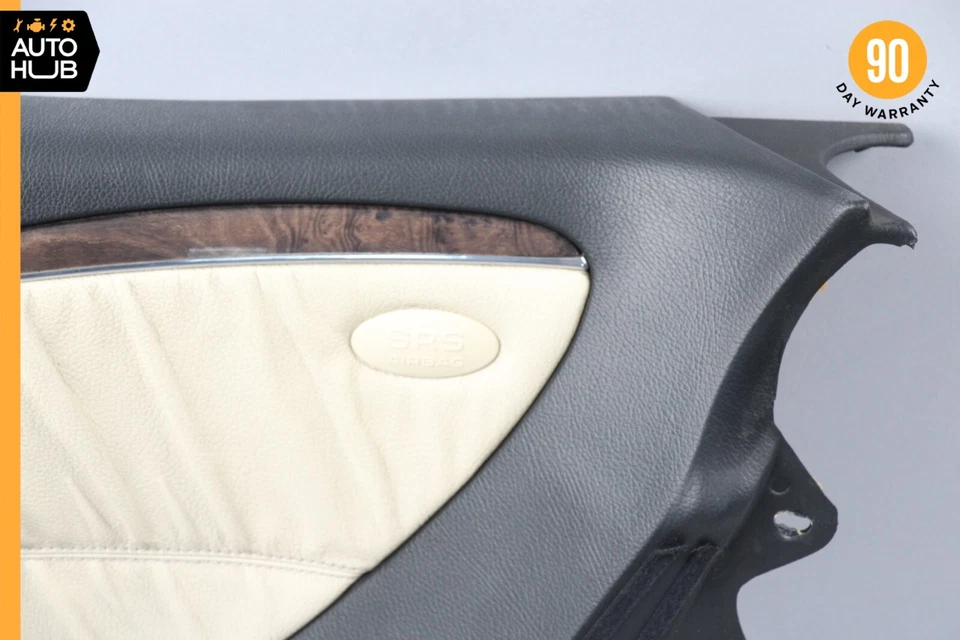 06-09 Panel de puerta trasero derecho convertible Mercedes W209 CLK350 CLK550 FABRICANTE DE EQUIPOS ORIGINALES Foto 3 de 4