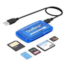 Smartmedia Cards Reader All-In-1 USB Universal Multi Card Adapt For SM CF Card