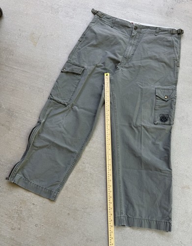 Levi’s Pants Men’s 36x30 Green Cargo Baggy Loose Fit Vintage Y2K Workwear Skater - Picture 11 of 13