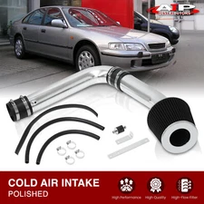 JDM Cold Air Intake Induction Piping System Polish For 1995-2002 Honda Accord V6