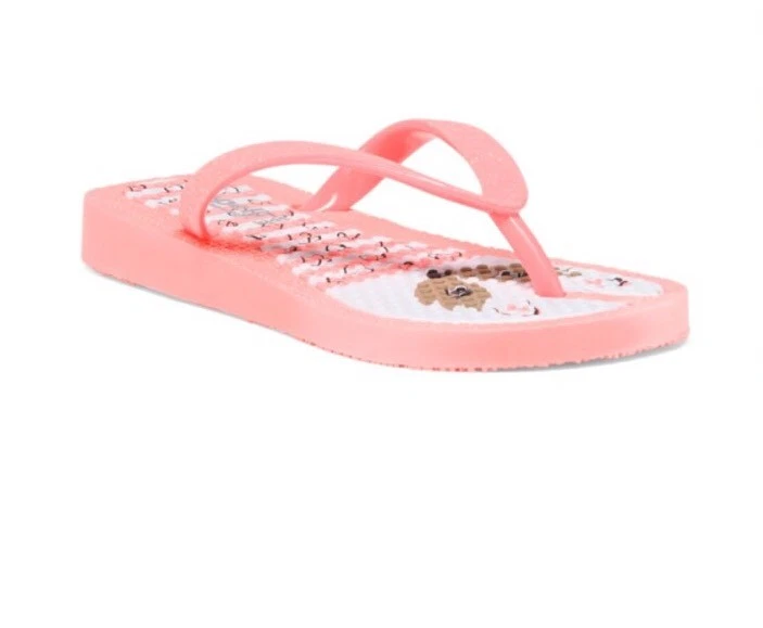 CAPELLI KIDS 女孩粉色和银色翻盖,尺寸 10/11,12/13 或 1/2 — 第 2/3 张图片