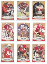 1990 Fleer Football Trading Cards / Choose #s 1 - 250 / mb39