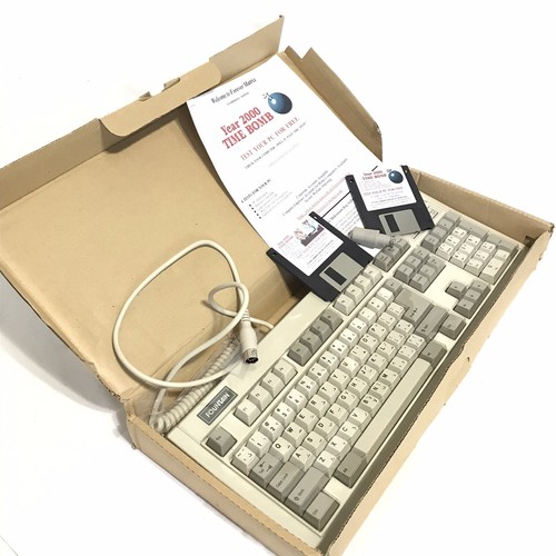 Y2K Vintage Fountain Bilingual On Keyboard Arabic English Software Rare K208 - Picture 4 of 12