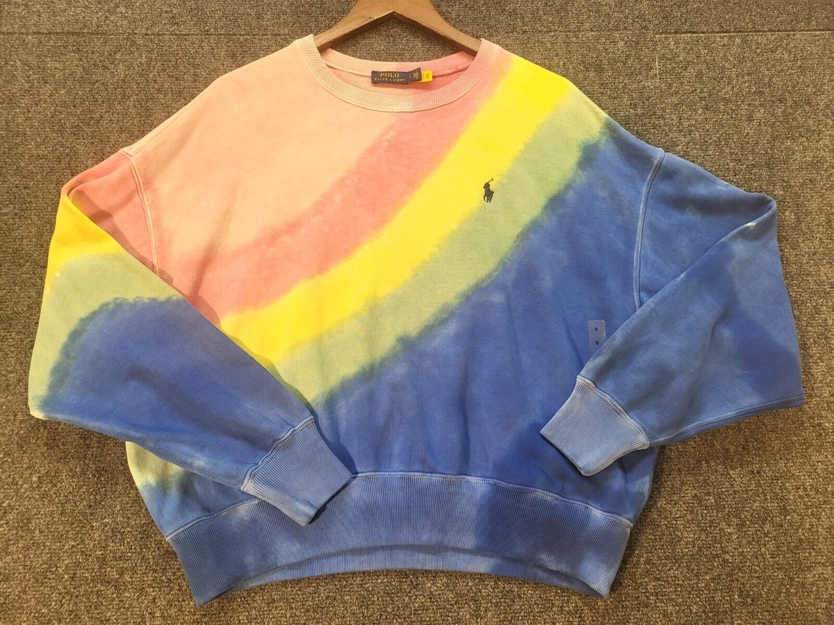 Ralph lauren deals tie dye sweatshirt