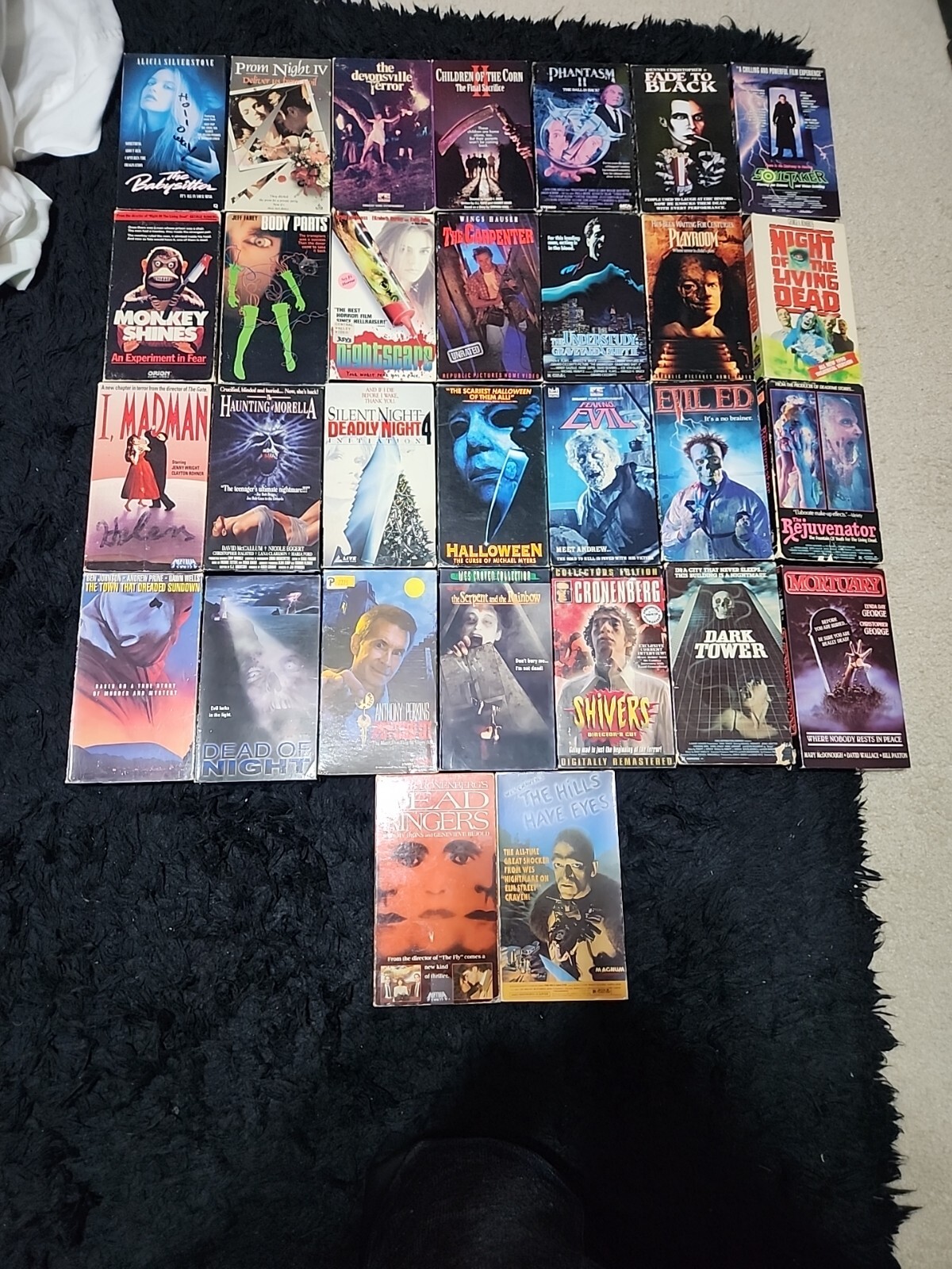 Rare Horror Vhs Lot Hard To Find Good 30 Movies LOOK! eBay