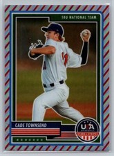 2023 Panini Stars & Stripes #18 Cade Townsend Red Stripes