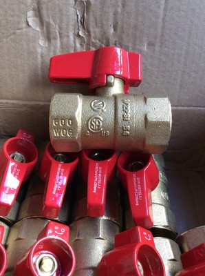 Dormont 3/4 IN x 3/4 IN Gas Connector Shut Off Valve #Q11F-600TB2.AJ(1 valve)