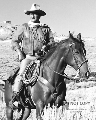 #ad JOHN WAYNE LEGENDARY ACTOR 8X10 PUBLICITY PHOTO SP229 $9.98