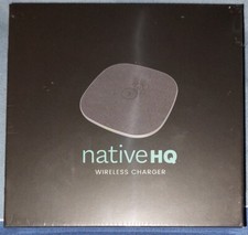 NativeHQ Black Wireless Fast Charger New & Sealed RRP £52.99