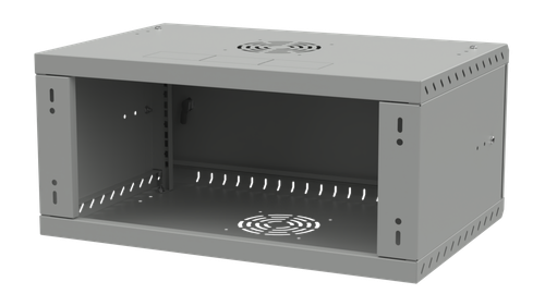19 Zoll Wandgehäuse Netzwerkschrank RACK 4 U - 12 U Tiefe 350mm 450mm 600mm - Bild 11 von 46