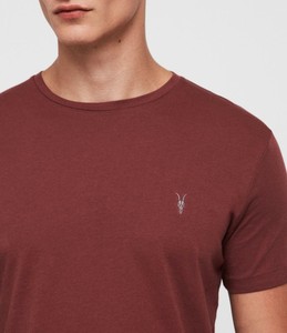 all saints red t shirt