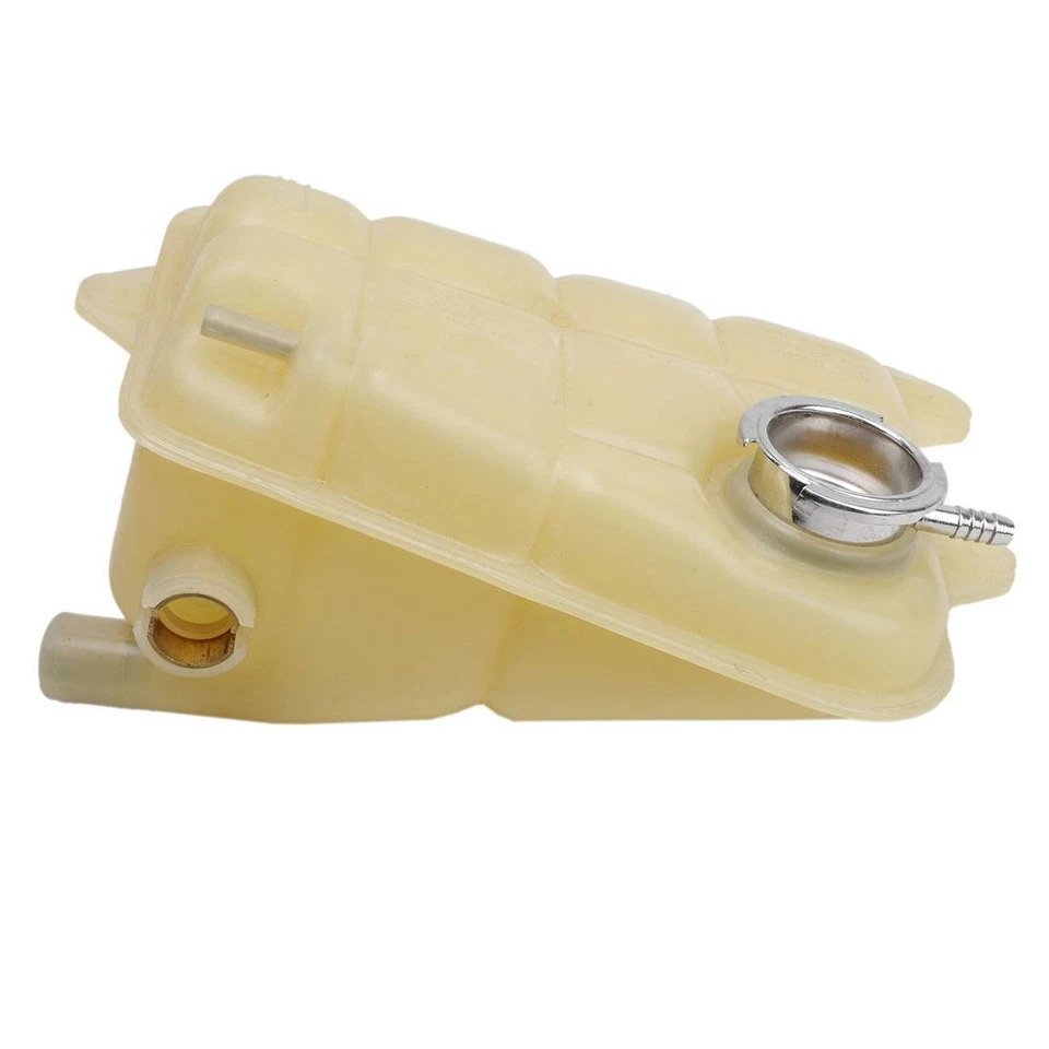 Se adapta a Mercedes-Benz W126 300 450 500 560 tanque de desbordamiento de refrigerante del radiador con tapa Foto 3 de 4