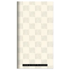 2026-2027 Checkerboard Small Monthly Pocket Planner