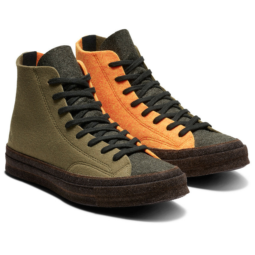 converse x jw anderson felt chuck taylor 70's hi