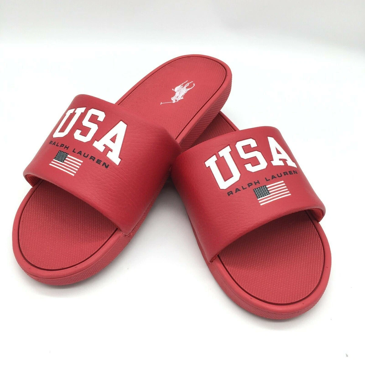 Men ralph shop lauren slides