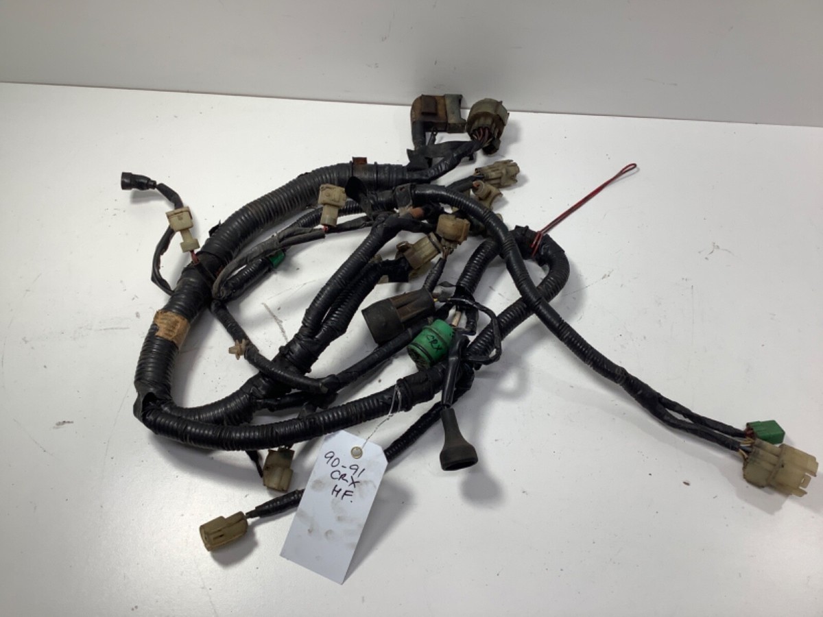 90-91 Honda CRX HF Engine Wire Harness 32110-PM8-A03 OEM | eBay