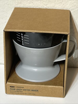 Starbucks OXO Single Serve Auto-Drip Pour-Over Coffee Maker with Water Tank (b4)