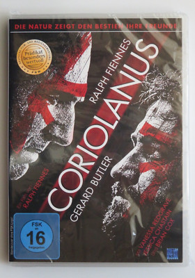 Coriolanus (2013) - DVD - Gerard Butler - NEU/OVP - GRATIS VERSAND