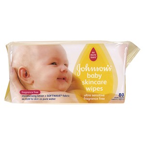 johnsons baby wipes