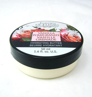 Jardin De Fleurs VANILLA POMEGRANATE Hydrating Butter 1.6 oz. NEW NWOB SEALED