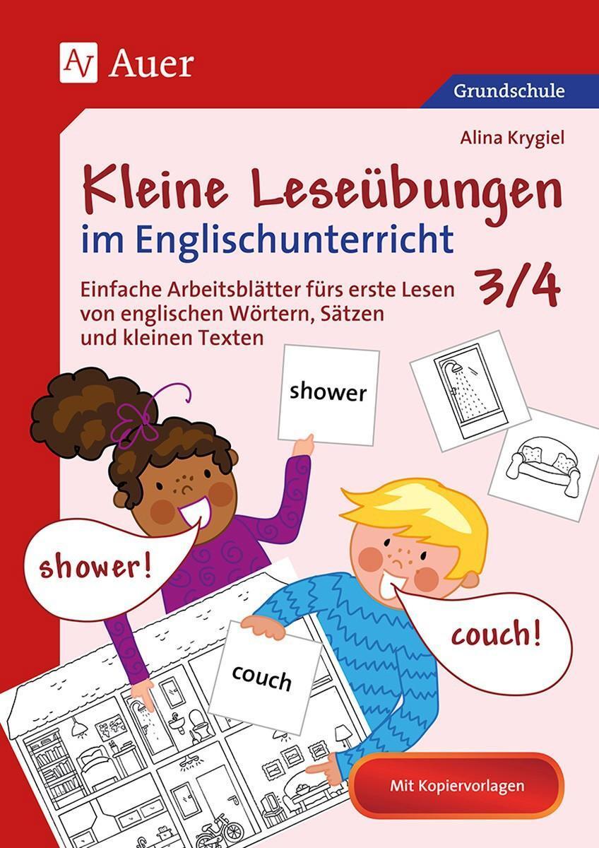 Kleine Leseübungen Englischunterricht 3/4 Alina Krygiel