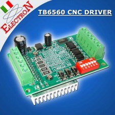 SCHEDA DRIVER 1 ASSE TB6560 motori passo passo stepper CNC Arduino pic ROUTER