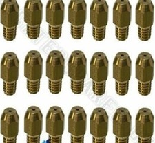 CHINESE WOK COOKER TURBO BURNER 21 JETS REPLACEMENT NATURAL GAS JET 1.00MM X 21