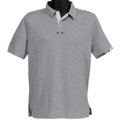 Oakley Gravity SS Polo 2.0 Mens Size S Small Universal Blue Golf Tee Shirt