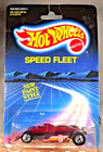 1986 Hot Wheels Speed Fleet Series #1491 THUNDERSTREAK Maroon w/Chrome BW Spokes