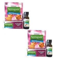 VERRUGUIN Skin Wart Remover Removedor de Verruga Ojo de Pescado QTY-2  0.5oz