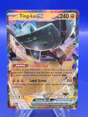 Pokemon TCG Ting-LU ex 127/193 Paldea Evolved Double Rare NM/M | eBay