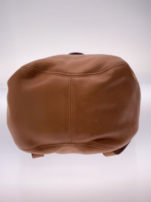 4134 Vintage Coach Backpack Daypack Gold Hardware Leather Brown