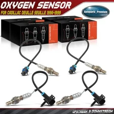 4x Upstream & Downstream Center Oxygen Sensor for Cadillac Deville Seville 96-99