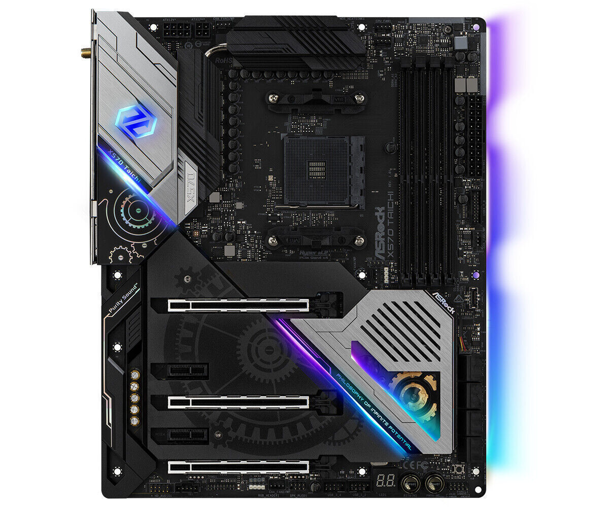 ASRock X570 Taichi ジャンク Asrock Taichi AM4 AMD X570 ATX DDR4-SDRAM Motherboard | eBay