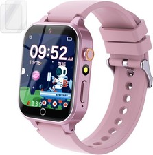 Kids Smart Watch for Girls 5-12, 39 Games, HD Touch Screen, Video Camera, Music