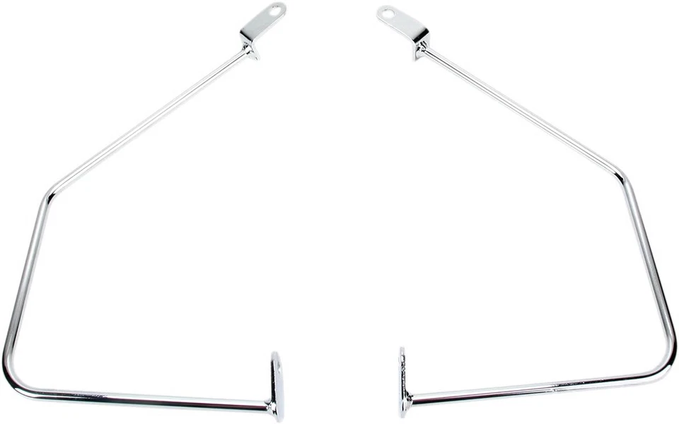 眼镜蛇鞍袋支撑-铬合金摩托车街头自行车 02-6320 BLV-26320 — 第 2/4 张图片