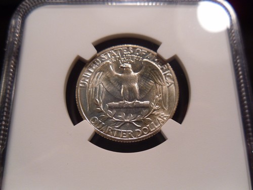 1943-S MS67 Washington Silver Quarter NGC Certified Superb Gem - White - Picture 7 of 8